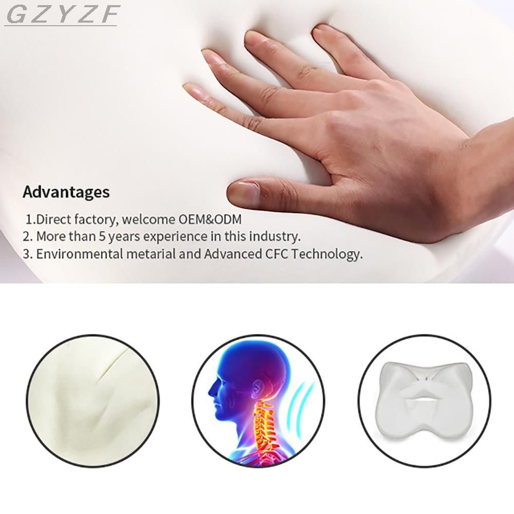 Memory Space Massage Car Neck Pillow Headrest Rest Universal Head Pillow Backrest Lumbar Supplier Pillow Car Accessories