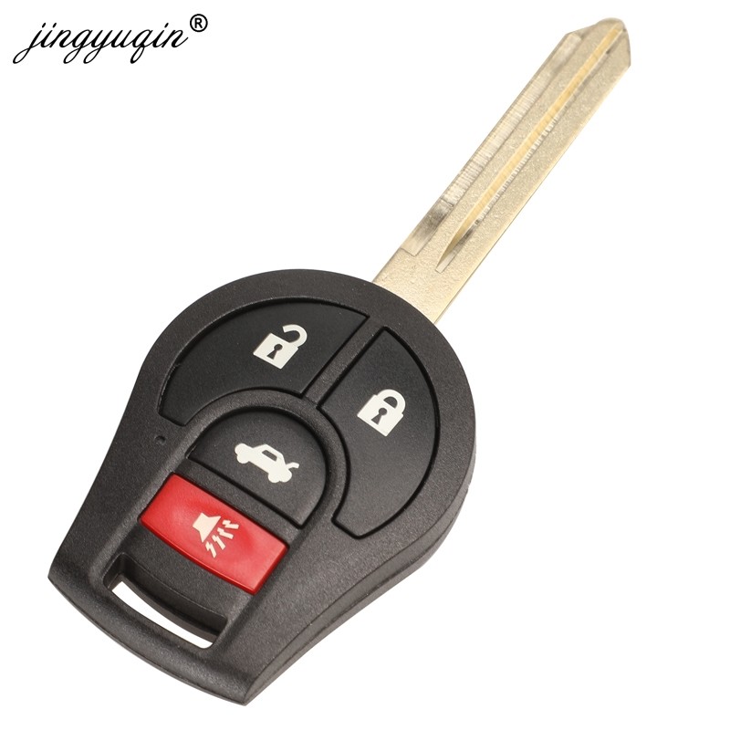 jingyuqin 2 3 2 1 3 1 1 Remote Key Shell Case For Nissan Sylphy Cube Juke Rogue Micra Qashqai Altima Maxima Sentra Versa