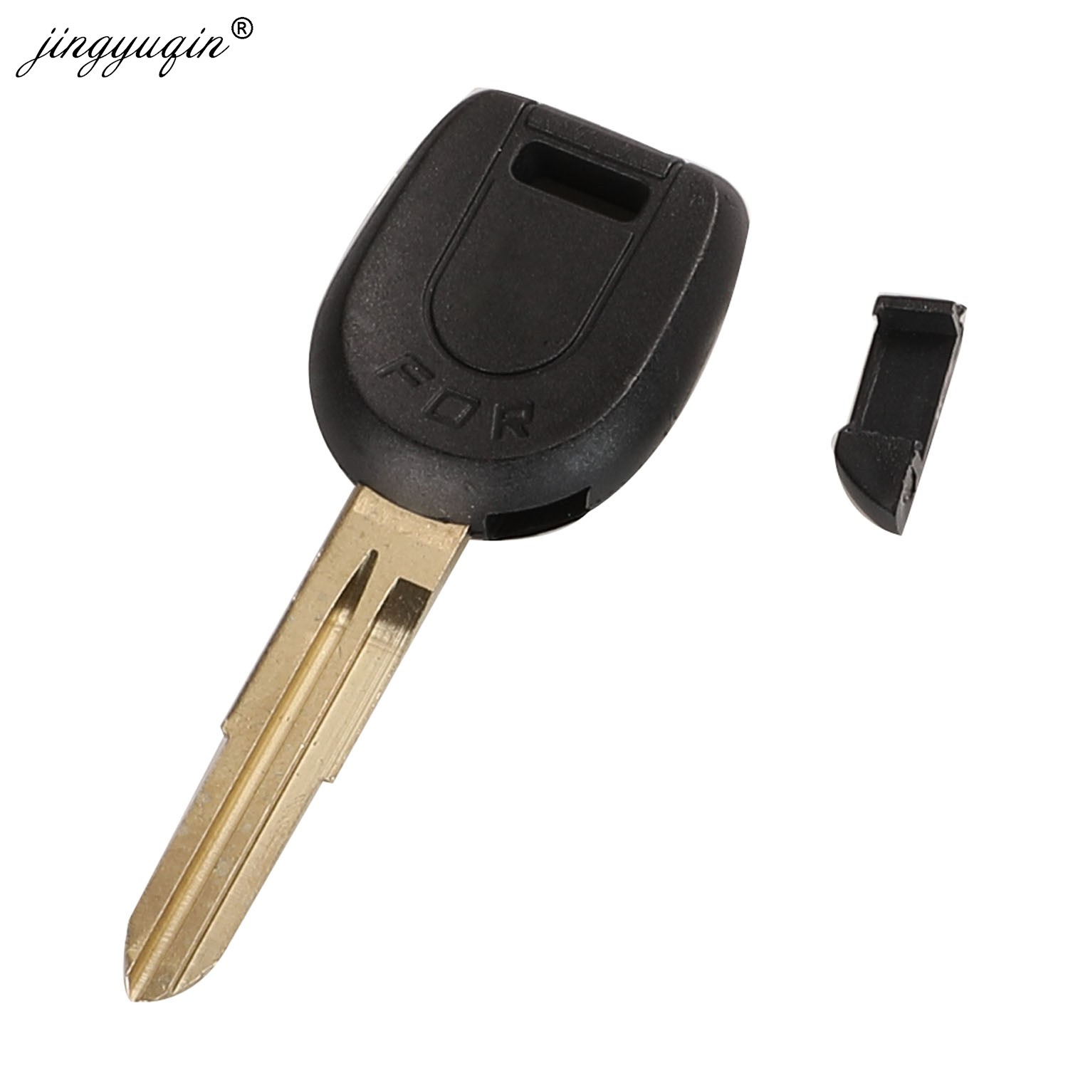 jingyuqin 10pcs MIT11 MIT8 Key Shell For Mitsubishi Colt Outlander Mirage Pajero Remote Key No Chip Left/Right Blade