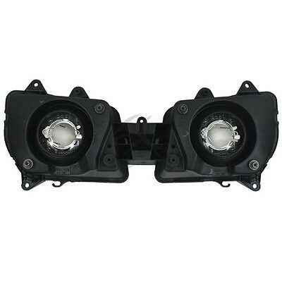 Motorcycle Front Headlight Lamp Assembly For Yamaha YZF-R1 YZFR1 YZF R1 1998-1999 98 99 Black