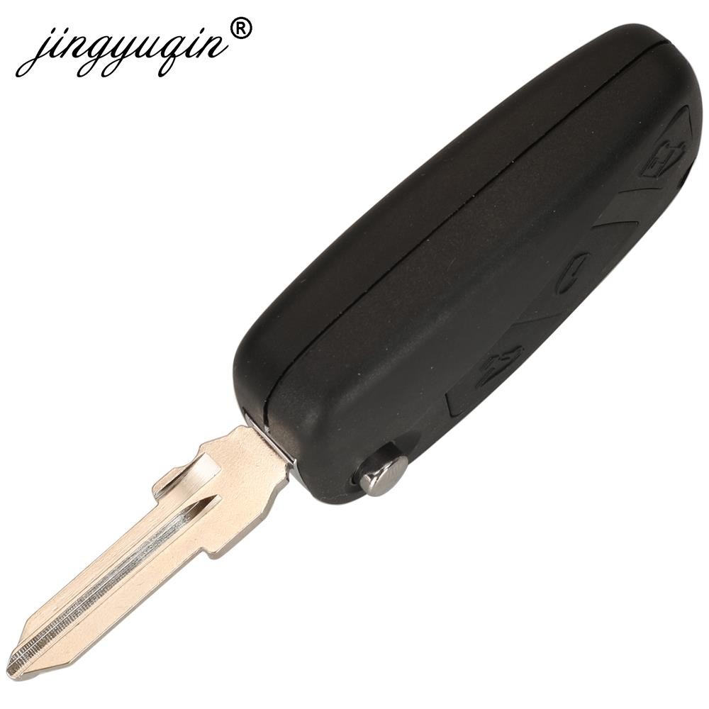 jingyuqin Folding Car Remote Key Shell Case For Fiat Iveco Daily MK4 2006 2007 2008 2009 2010 2011 GT10 Flip Key