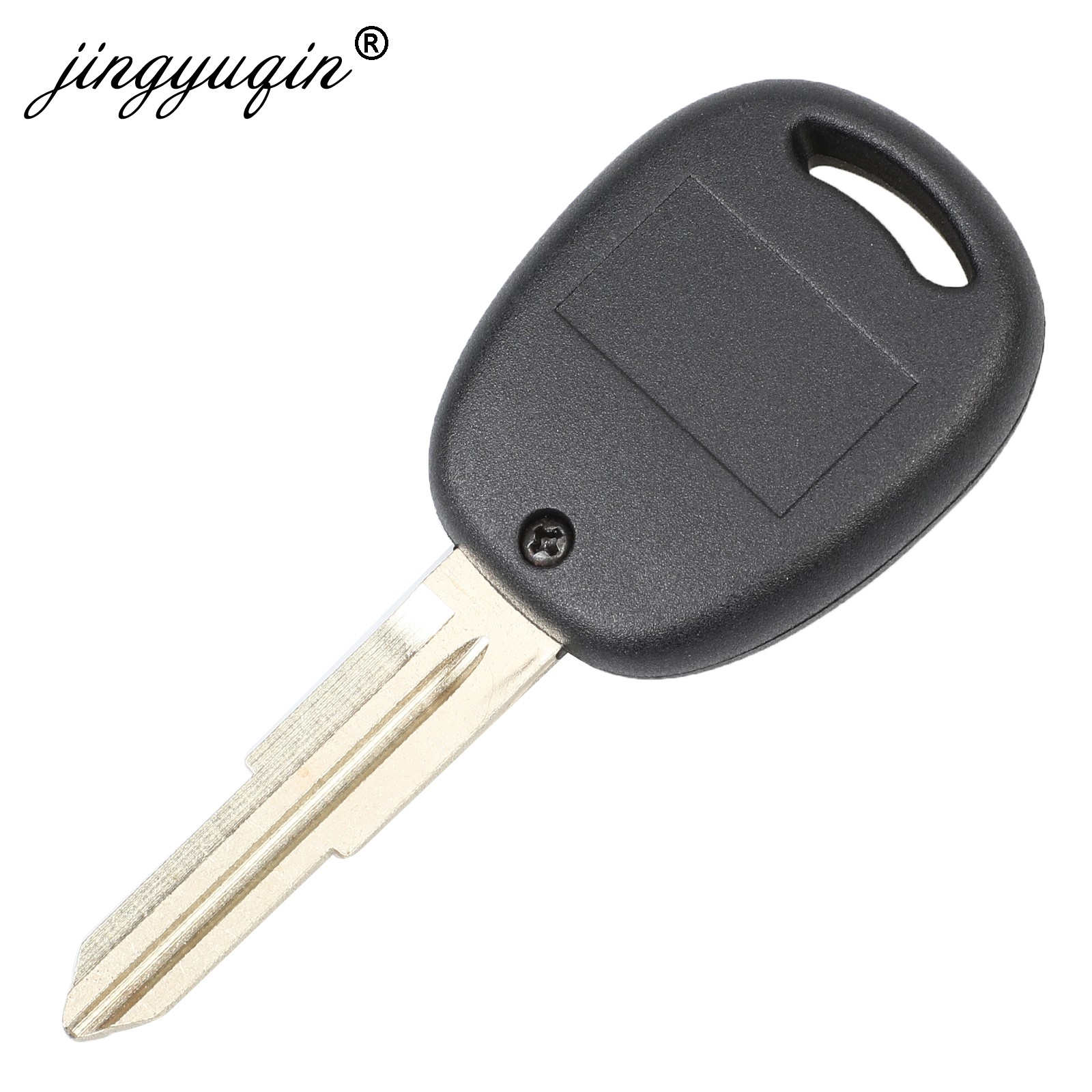 jingyuqin For Chevrolet Lova Sail Epica Lychee Spark Remote Key 2 Buttons Uncut Brass Blank Blade Key Shell Replacement