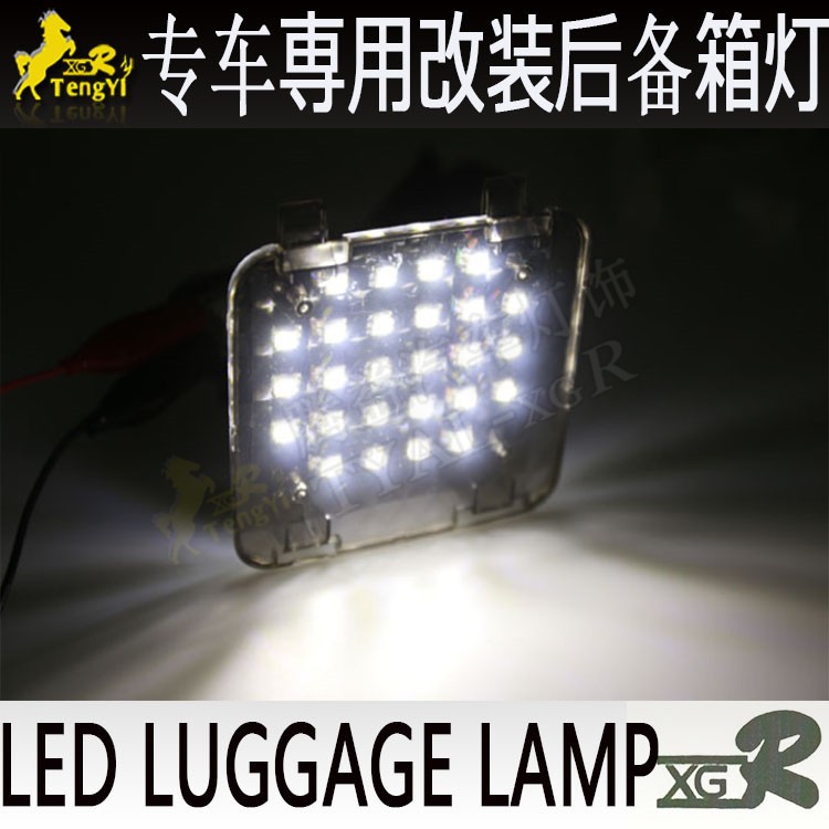 XGR rear trunk additional light luggage shoes atmosphere light for forester SJ SK allard vellfire 30 Highlander CRV