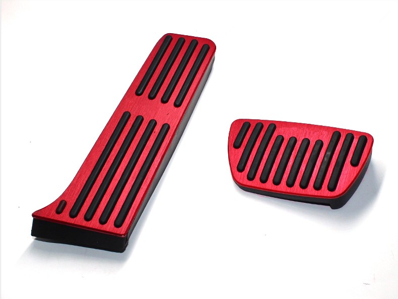 Car Accelerator Gas Pedal Brake Pedal Footrest Pedal Non-slip Pads Case Cover For Toyota Camry 2018 2019 Accessories