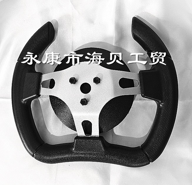 Car Styling Sport Steering Wheel Racing Type PU Universal 280mm Aluminum Retrofit Modified Kart ATV