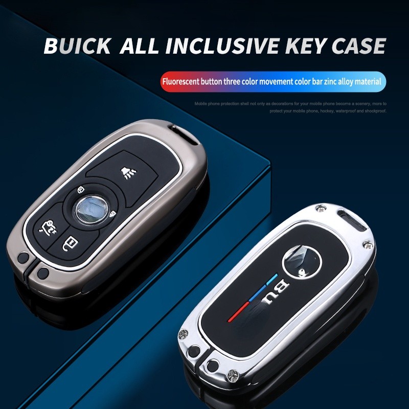 Car Key Case For Buick Envision Envision GL6 GL8 New LaCrosse Excelle Regal Verano Keys Protective Cover Shell Keychain Accessories