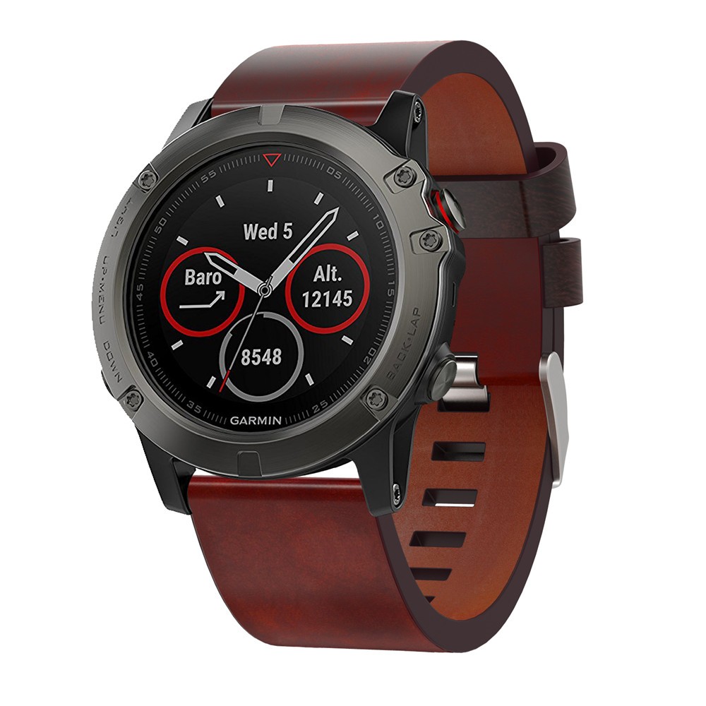 جديد جلد طبيعي حزام الساعات 26 مللي متر حزام ل Garmin Fenix 5X 5X زائد 6X 6X برو 7X برو حزام استبدال سوار قابل للتعديل معصمه