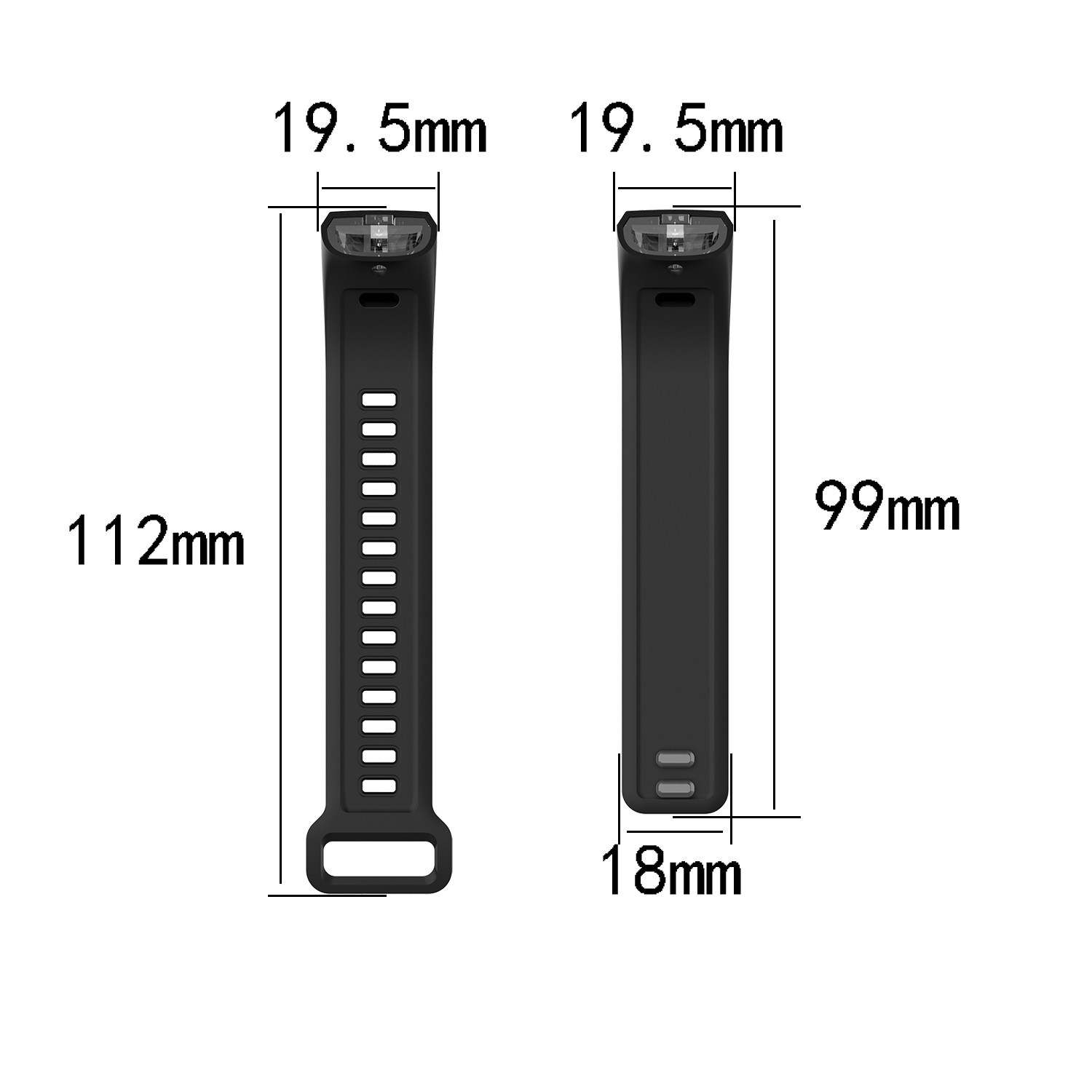 Smart Watchband Silicone Bracelet Replacement Band Wrist Strap for Huawei Band 2 / Band 2 Pro Smart Watch Zegarek Damski