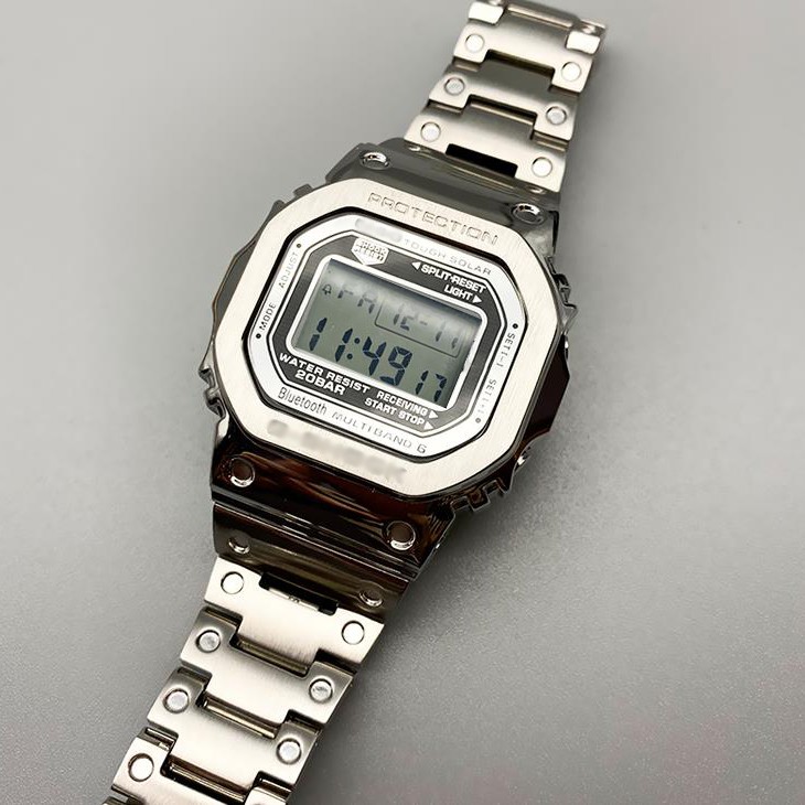 Watch Lens Refit Effect of Refitting for Casio G-shock DW-5600 Series GW-B5600 GB-5600 GWX-5600 DW-5025 Tempered Glass Lens Band