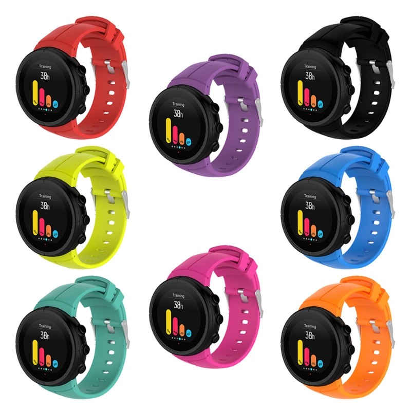 Silicone Replacement Wrist Strap Bracelet for Suunto Spartan Ultra Sport Smart Watch