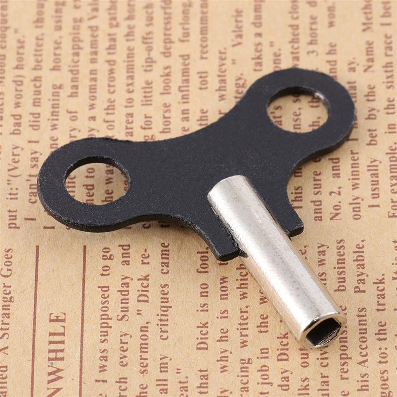 5pcs high quality wood watch key metal watch key wood watch winding tools swiss repair tool black