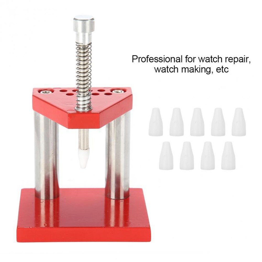 Wristwatch Needle Pressure Remover Portable Wristwatch Piston Puller Precision Parts Watches Repair Fittings Tools Red