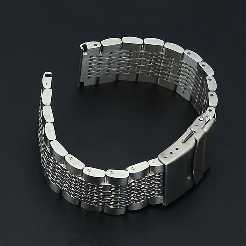 Watch Band For Samsung Galaxy 4 Premium Solid Stainless Steel Watch Bracelet Straps For Huawei Wristband 18 20mm 22 24mm