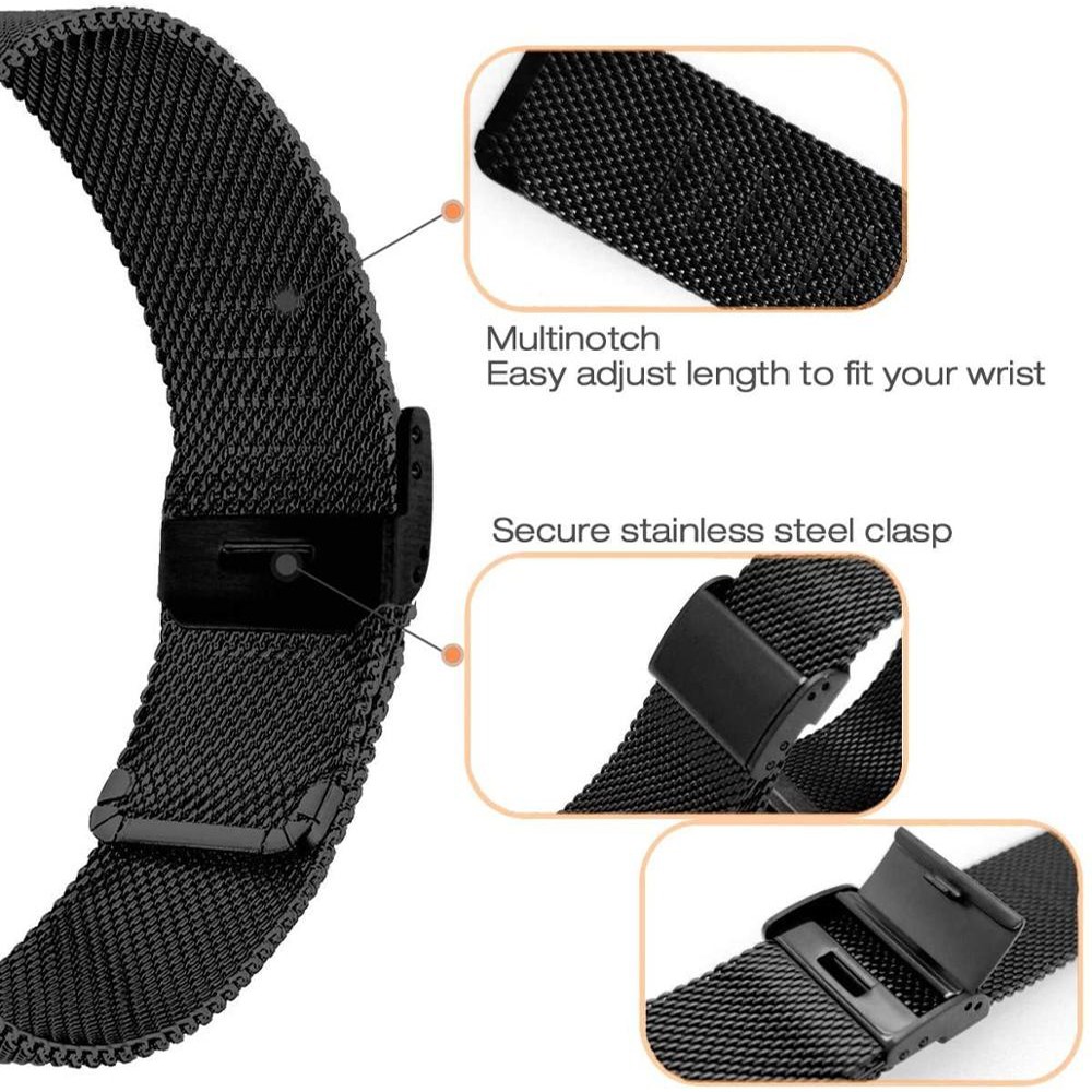 Stainless Steel Strap For Lenovo Watch S2/S2 Pro Smart Band Metal Quick Release Straps For Lenovo S Watch X Plus Correa Wristband