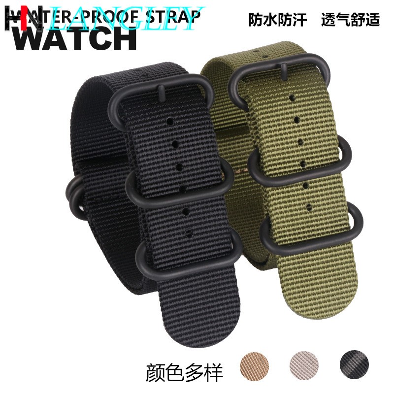 26mm Nylon Watch Strap, For Garmin Fenix3/3HR/5X/6X Plus Finesse 935 60S Nylon Canvas Watch Strap Shining MK1 D2 Bravo