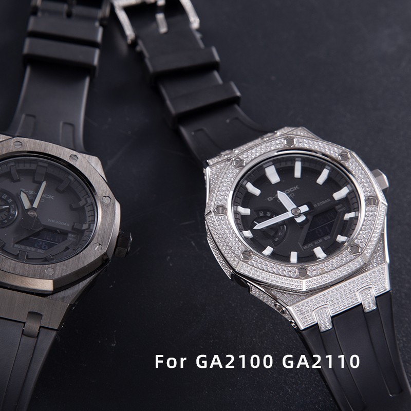 GA2100 for Casioak Dial Ring GA2110 Watch Scale Modification Accessories Mod