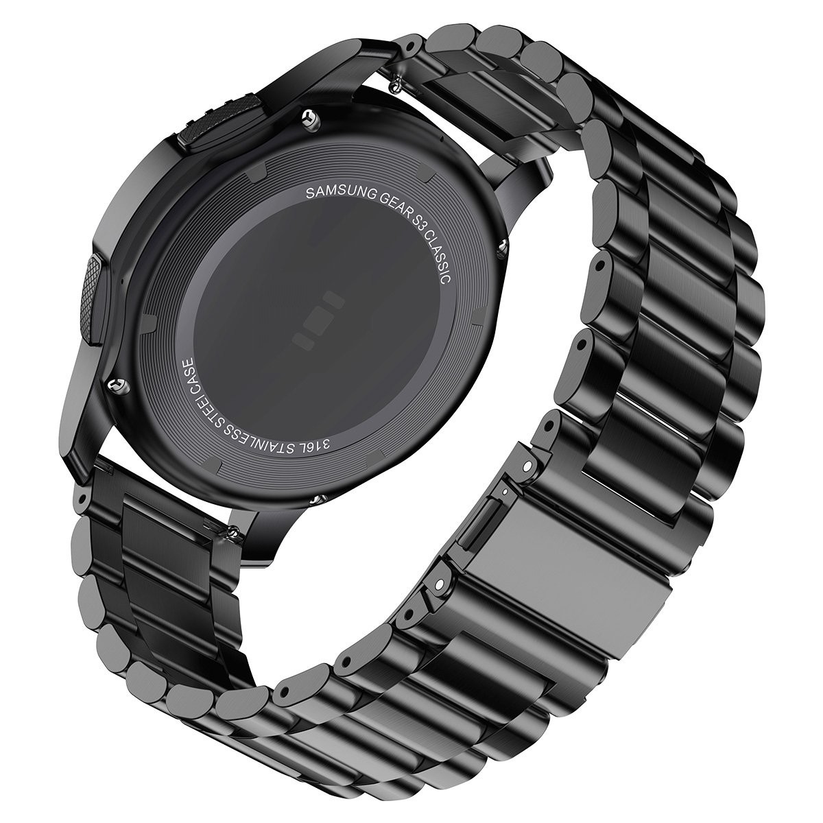 22mm/20mm Titanium Alloy Strap For Samsung Galaxy Watch 3 Huawei Watch 3/GT2 Stainless Steel Bracelet Band For Amazfit GTR 3 Pro