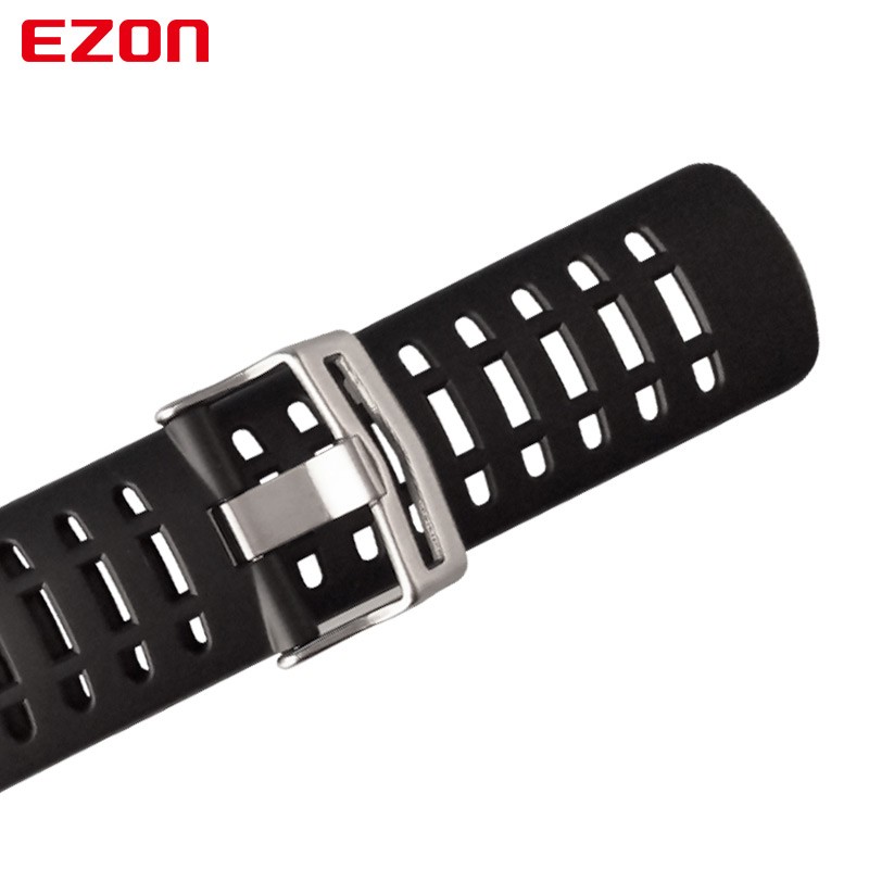 EZON الرياضة ووتش الأصلي سيليكون المطاط حزام مربط الساعة ل L008 T023 T029 T031 G2 G3 S2 H001 H009 T007 T037 T043