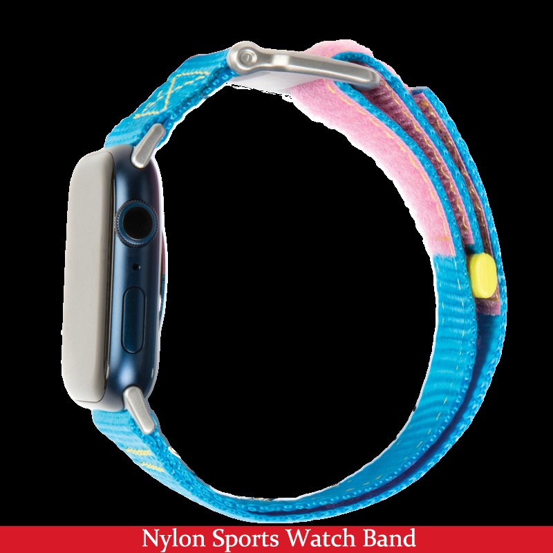 Nylon watch strap for apple watch 7 6/se/5/4/3/2/1 band active le strap for iwatch 44mm 42mm sport wristband for iwatch 7 41 45mm