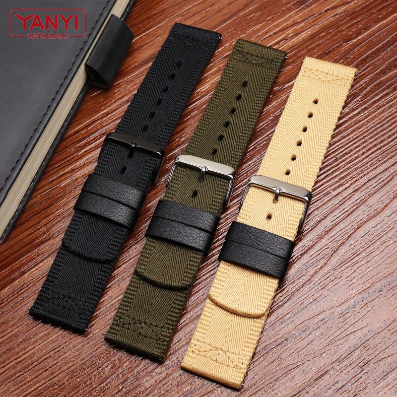 Senior nylon watch band 24mm for casio GA 2000 PRG-600YB-3 prg-650 PRW-6600 watch strap waterproof bracelet wrist band