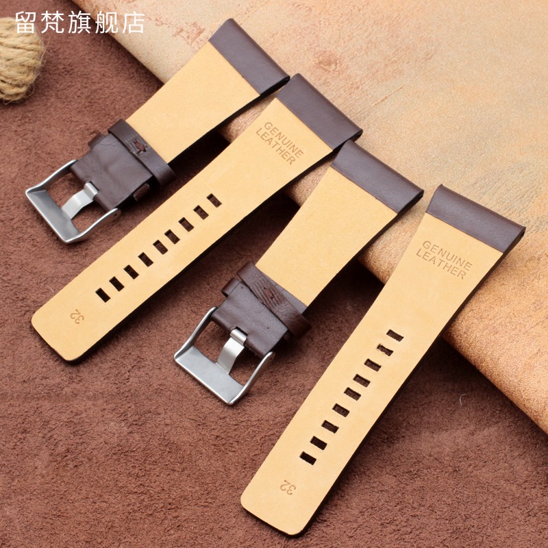 Large Watch Strap 26mm 27mm 28mm 30mm 32mm 34mm Suitable for Seven On Friday Diesel FEICE Men's Wrist Watch Band Bracelet