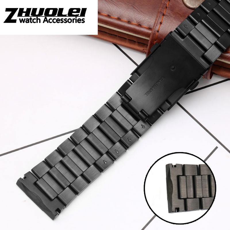 High Quality Genuine Stainless Steel Strap DZ4318 4323 4283 4309 Big Men Wristwatch 26M Band Watch