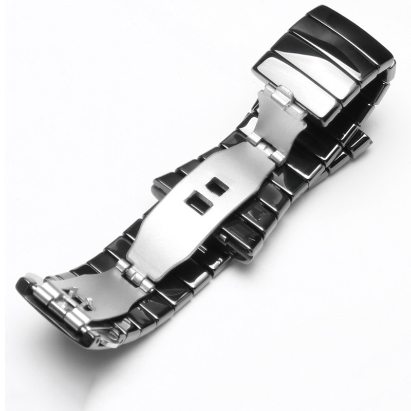 High Quality Ceramic Strap 17mm 26mm 29mm Black Bracelet Replacement Strap for Sintra Female Series and Male Watch Series