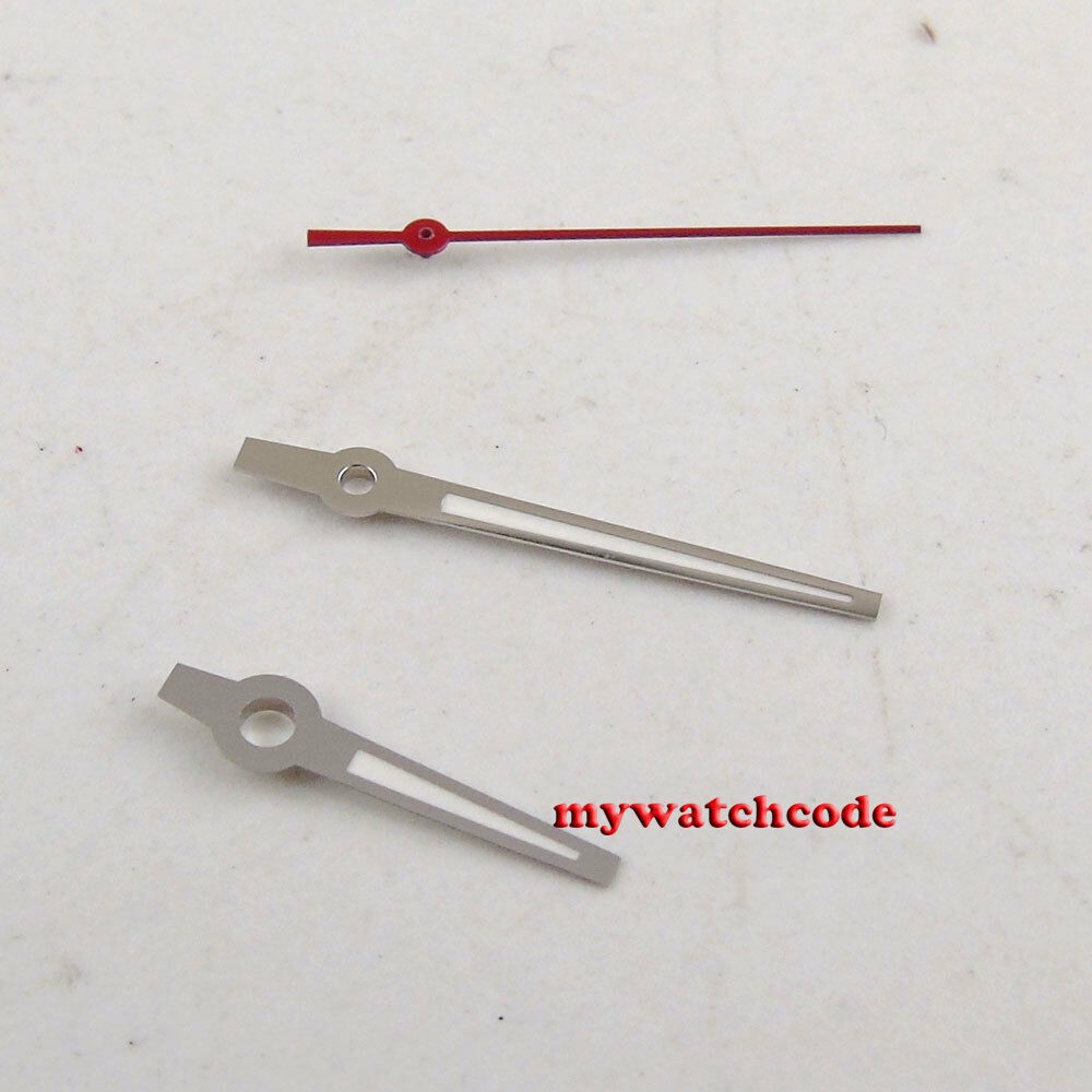 Silver Watch Hands For Miyota 8205 8215 DG2813 ST1612 TY2806 Movement