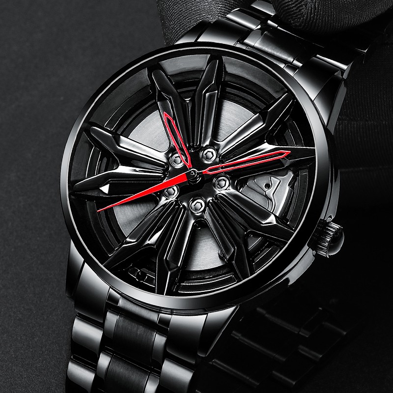 NIBOSI 2020 New Custom Design Car Frame Hub Men Watches Luxury Waterproof Sport Quartz Watch Fashion Men Relogio Masculino