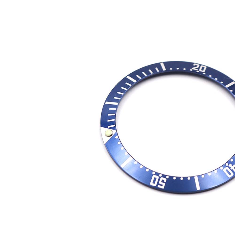 CARLYWET Writing clock frame, dark blue aluminium, white 2220