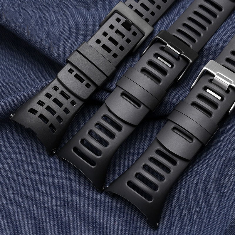 High Quality Rubber Watch Strap for suto Takuno AMBIT 1/2/2S/2R/3 Sport/3 Run/3 top watch outdoor waterproof free tools