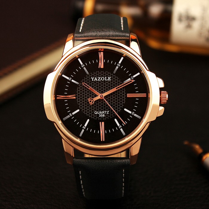 Casual Men's Watch Simple Business Style Leather Strap Watches For Men Sports Waterproof Quartz Wristwatch relogio masculino