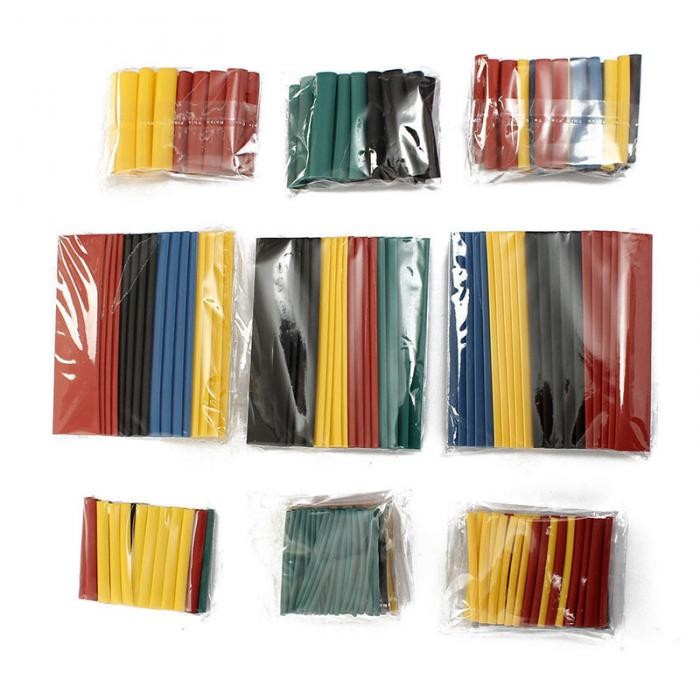 328pcs Heat Shrink Insulation Shrink Tubing Assortment Polycarbonate Electronic Wire Cable Sleeve Kit Heat Shrink Tubing