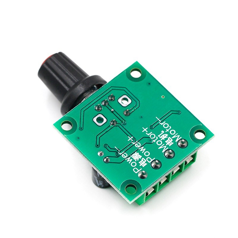 Speed ​​Controller Voltage Knob Switch Kit DC 1.8V 3V 5V 6V 12V 2A PWM Low Voltage Motor Speed ​​Controller