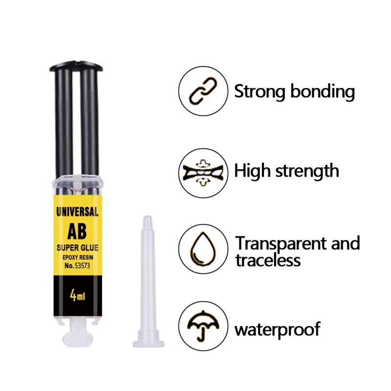 Epoxy AB Super Liquid Glue Strong Adhesive Fast Drying Epoxy Universal Long Lasting High Strength Epoxy Resin Glue