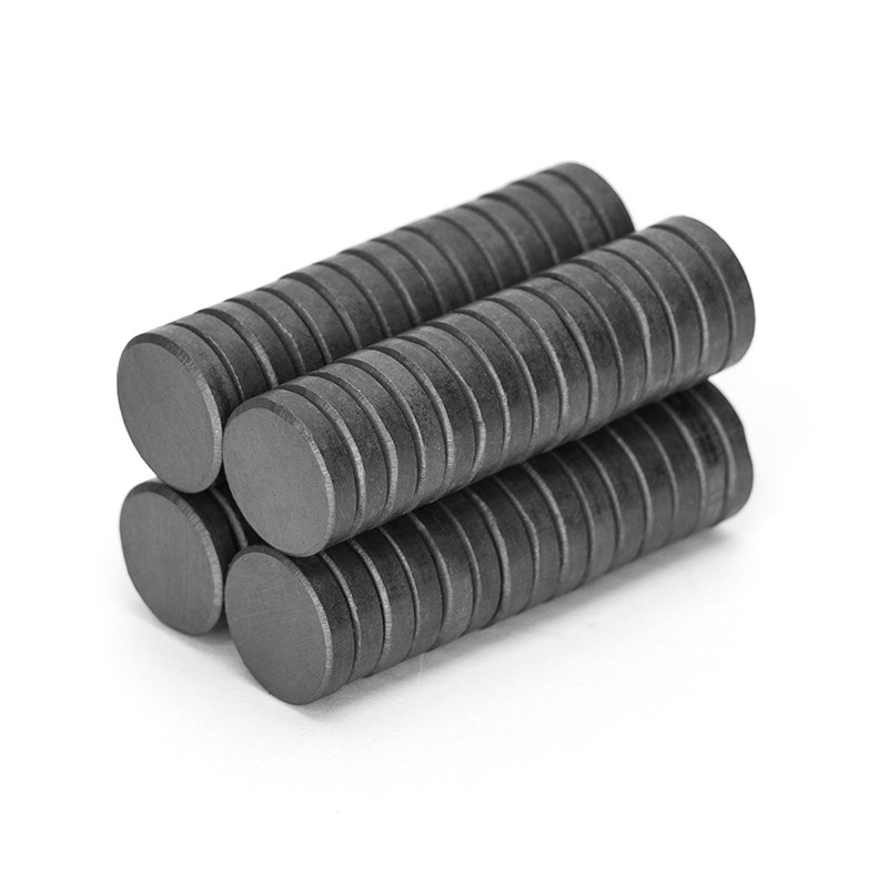 5 10 20pcs/lot 10x3mm 10x4mm 10x5mm Black Small Round Magnet Fridge Ferrite Magnet Round Speaker Permanent Magnet