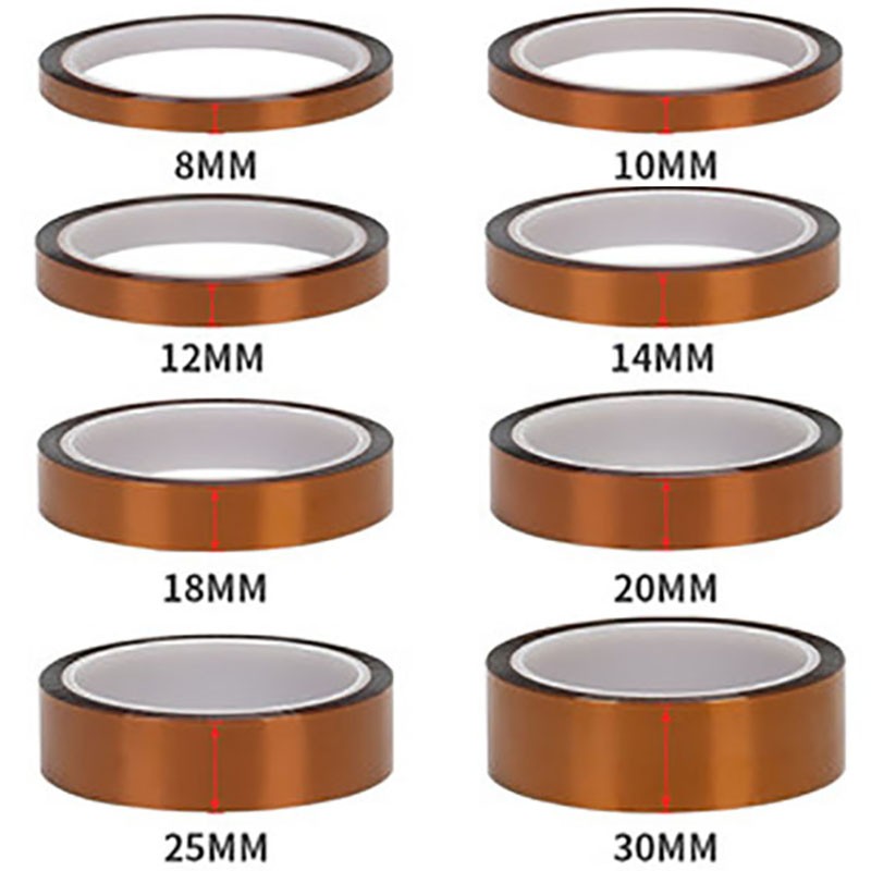 1pc 30m Insulation Tape Anti-static Tape Heat Resistant High Temperature Insulated Circuit Board Protection For Welding Motor