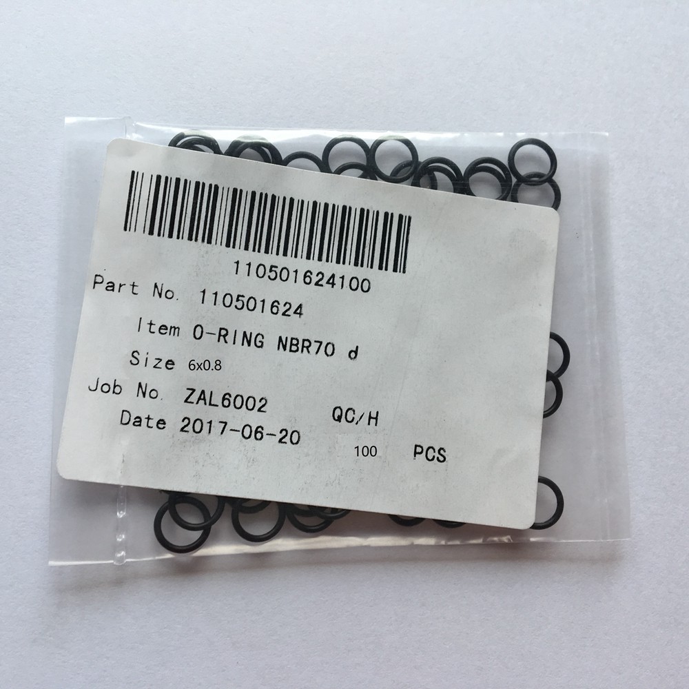 100pcs Good Quality Dabi/ RC95 O-Rings 6x0.8mm