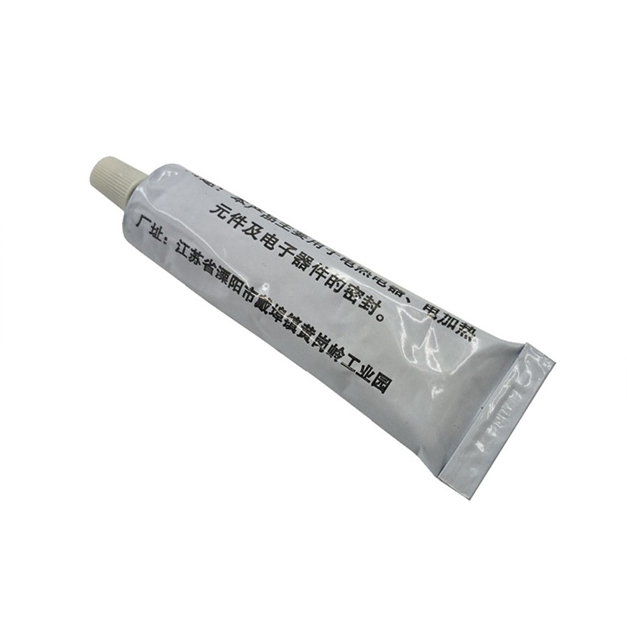 High Temperature Glue, Silicone Rubber, Water Resistant, Thermal Conductive, Static, 45g 704