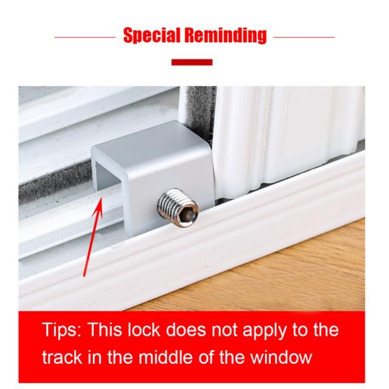 Adjustable Sliding Window Locks Stop Anti-theft Window Door Cable Limit Safety Key Lock Stopper Translation Lock Screen Dropship