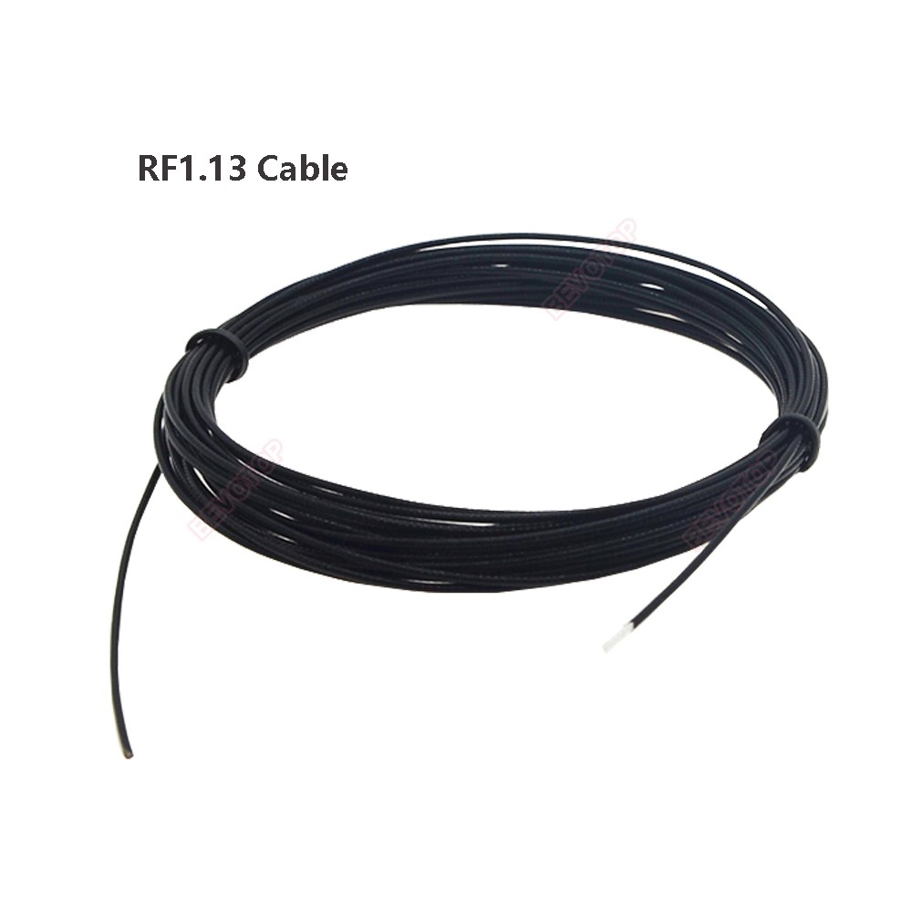 RF1.13 RF Coaxial Cable OD=1.13mm Pigtail 50 Ohm RF Coax Extension Cord Small Wire for Ufl IPX IPEX1 IPEX3 IPEX4 MHF4 Connector