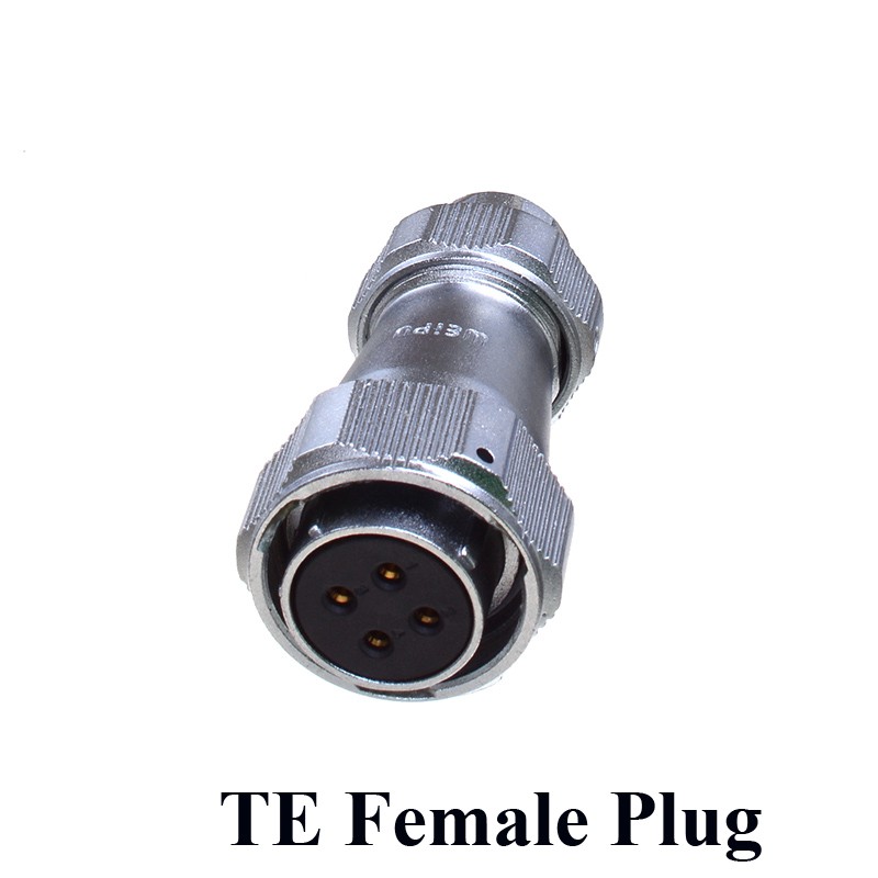 Weipu WY24 - TI Female Connector Female, 2 3 4 9 10 12 19 Pin, Female Casing, Original