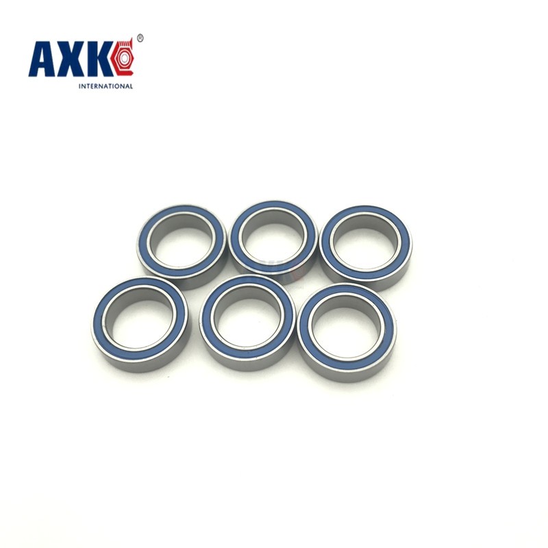 Real bearing 2021 Rodamientos 6702rs (10pcs) 15*21*4 mm thin section 6702-2rs ball 61702 rs 6702 2rs with blue stamped