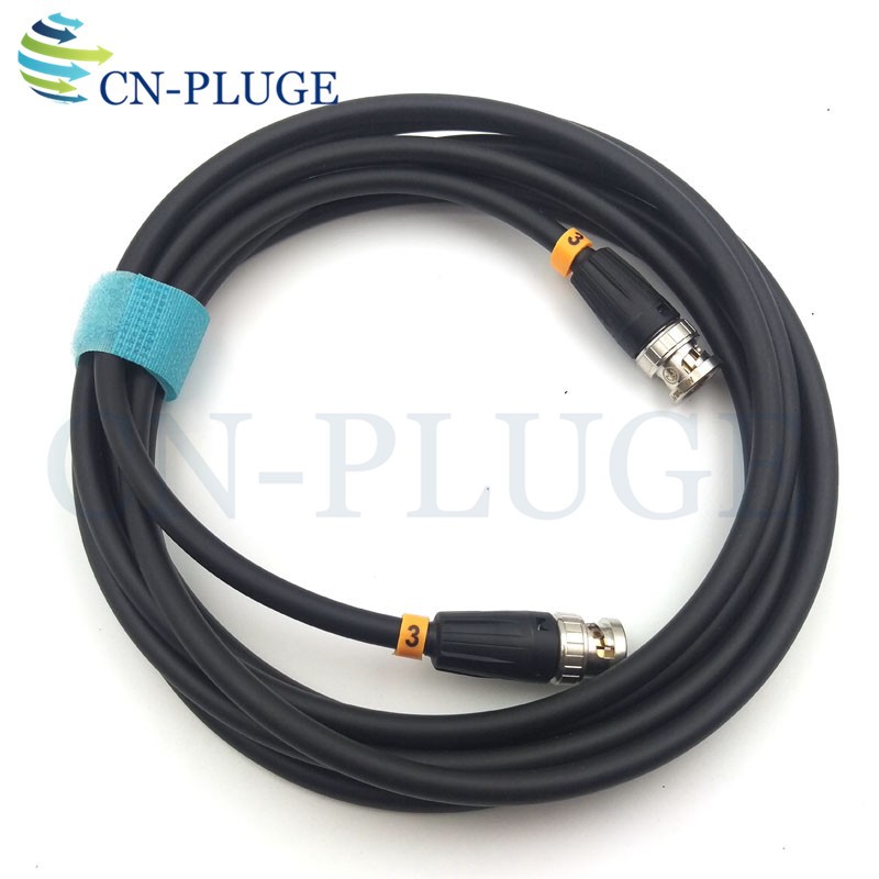 Blue Red Black Green Canare LV-61S 75ohm Camera Video Signal SDI Transfer Line BNC Plug to BNC Plug Camera SDI Cable