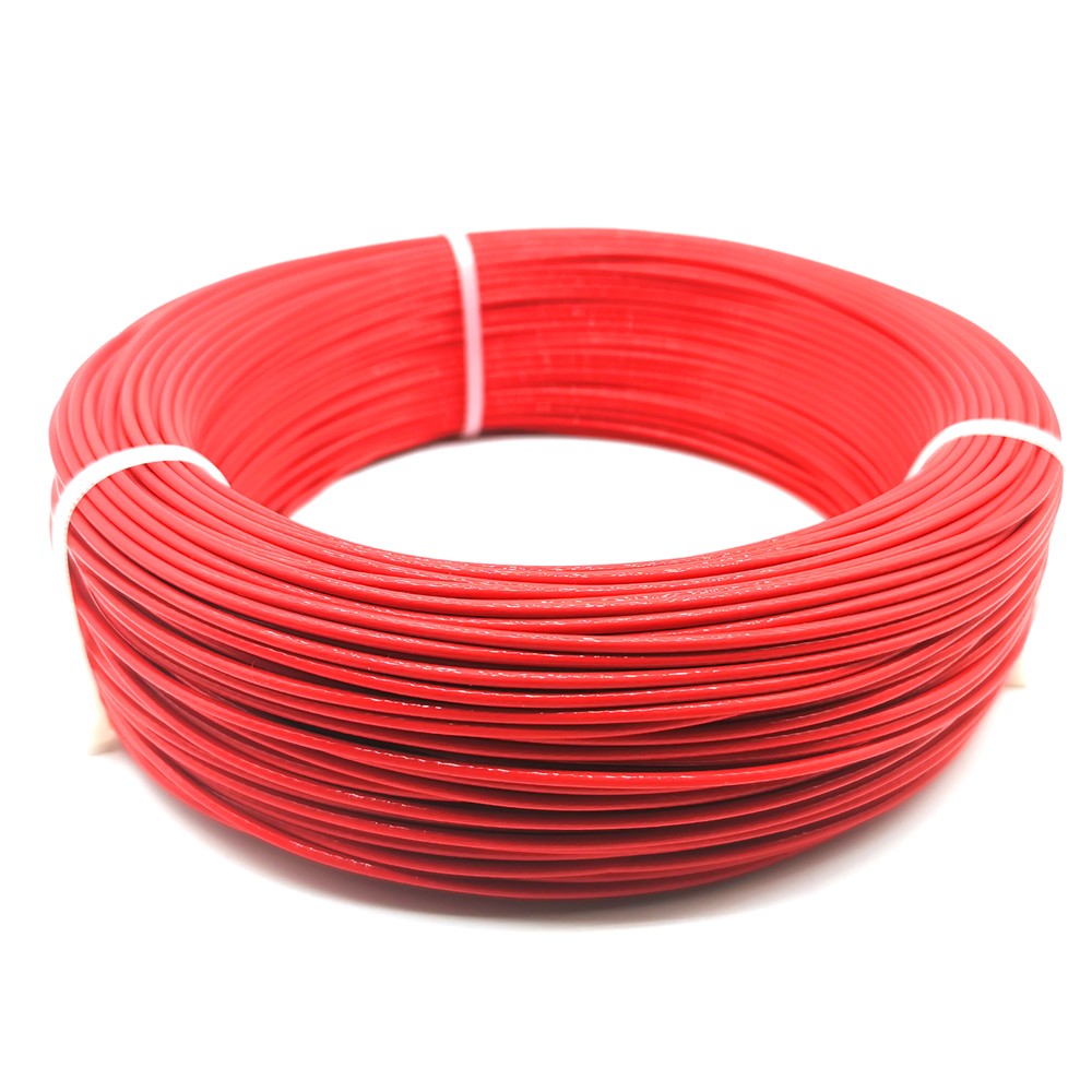 PTFE 20/50/100M 26/24/23/22/20/19/18/16/14AWG Tinned Flame Retardant High Temperature Resistant Electrical Cable Wire