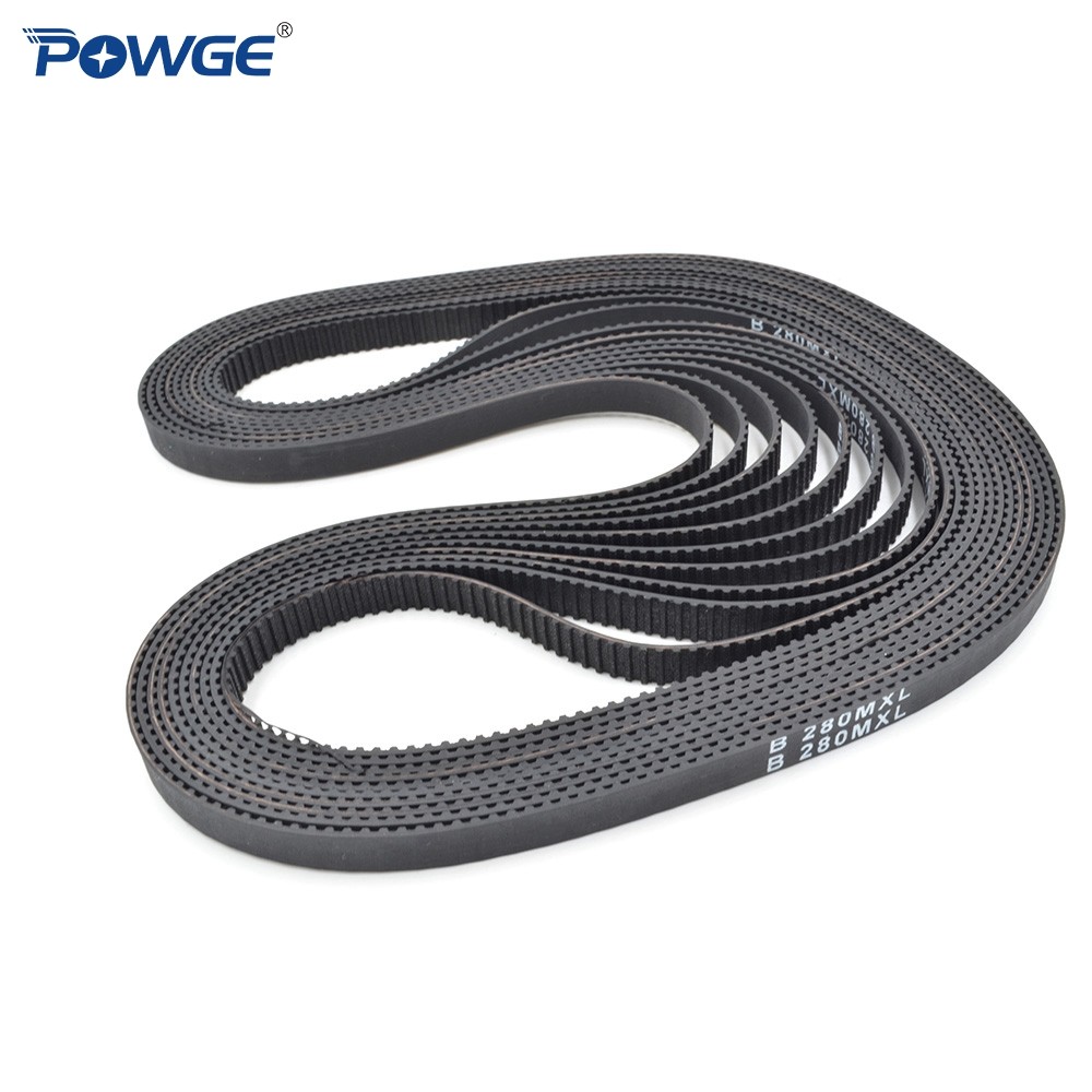 POWGE MXL Synchronous timing belt B267/B268/B270/B273/B275/B276/B280/B285/B290/B295/B297 Width 6.4/9.4mm B270MXL B280MXL B295MXL