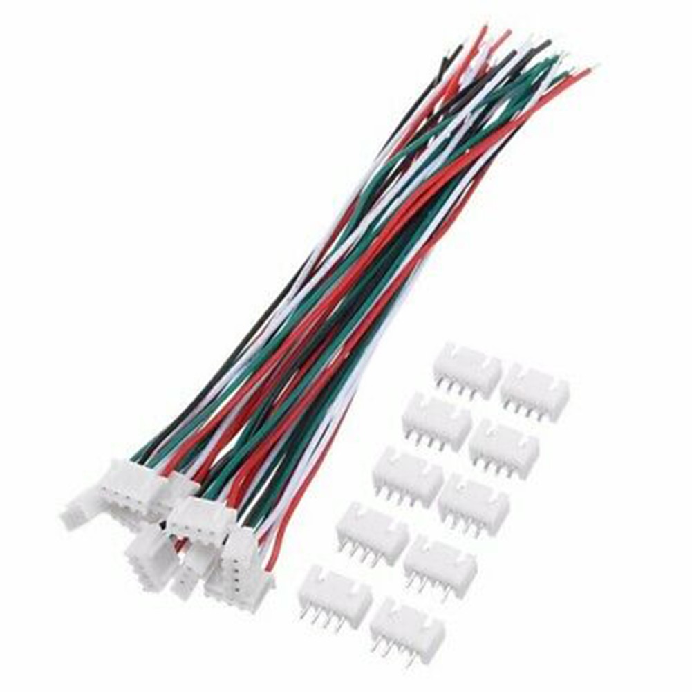 10 Sets JST XH2.54mm Wire Cable Connector 2/3/4 Pin Male Female Plug Socket FS Connector Plug With Wire 24AWG 1007 High Quality