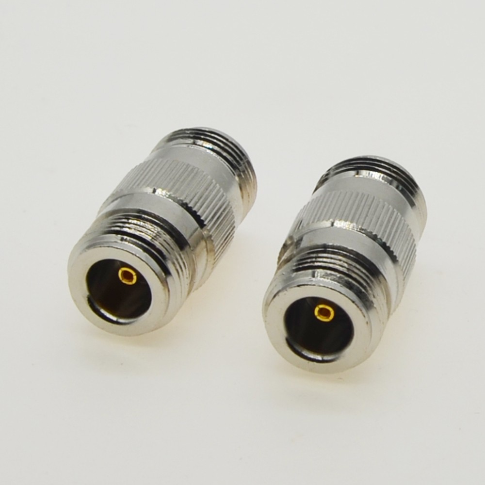 1pc N Type Female o N Female Jack Straight N Type Adapter RF Coaxial Connector Copper Nickel Plated Plug Jack