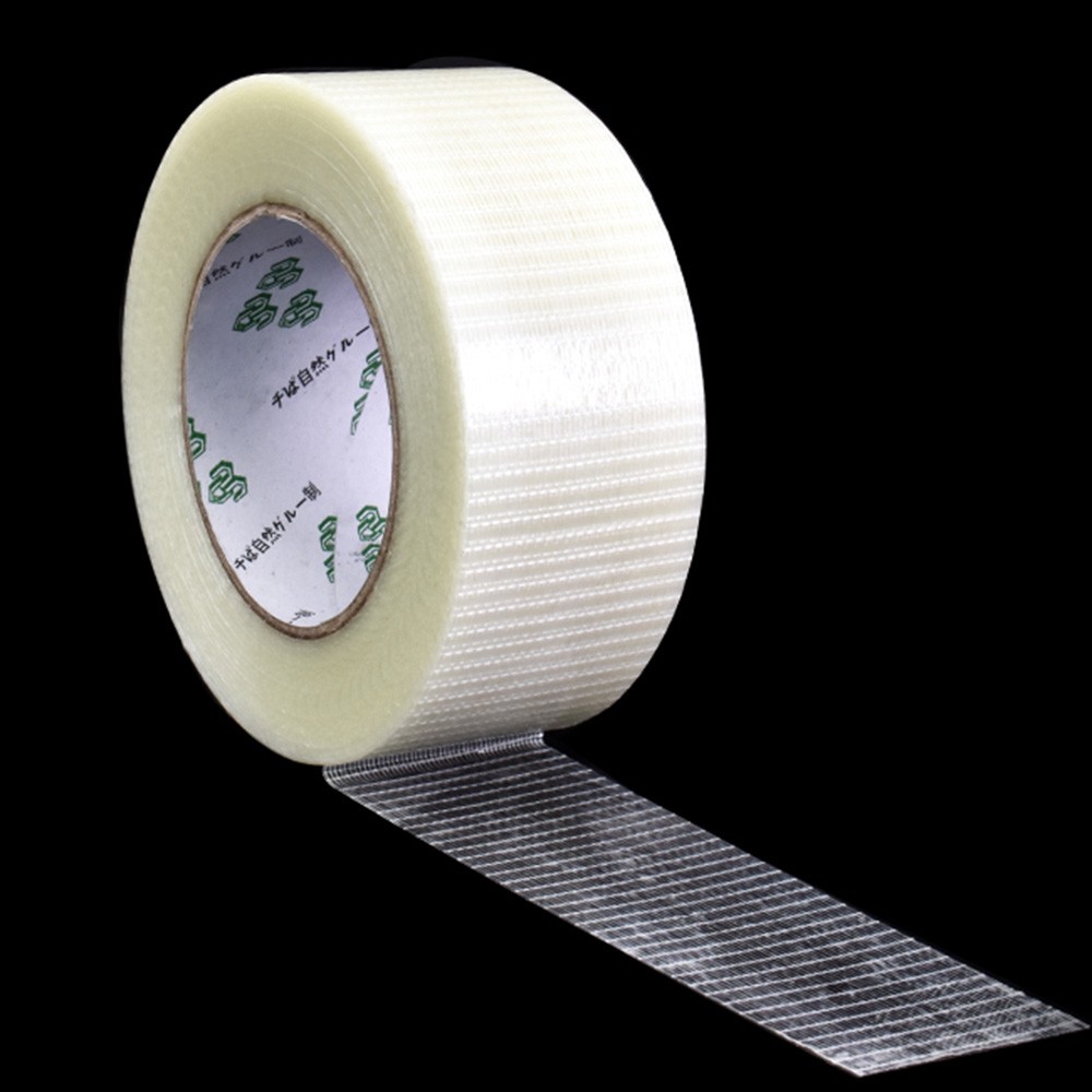 Tissue Tape Mesh Airplane Toy Model Super Strong Single-sided Mesh Tape Wear-resistant Fiberglass Strong Tape Reinforced