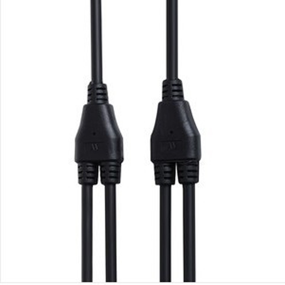 A pair of plug cable solar connector (Y shape male and female) IP67 for PV panel and photovoltaic system